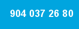 904 037 26 80